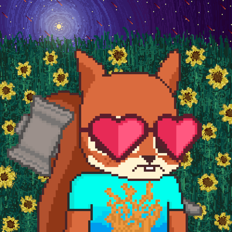 Pixel Squirrels #9052